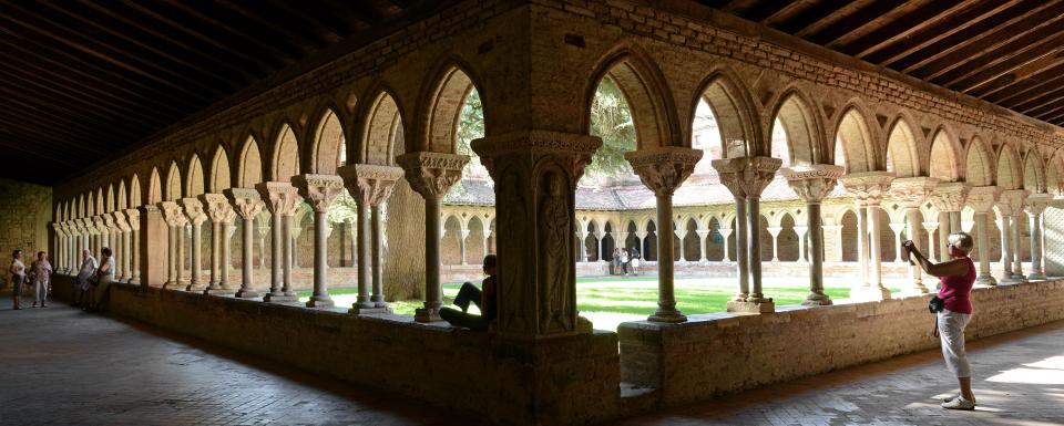 Cloître de l'abbaye de Moissac © CRTL Occitanie / Patrice THEBAULT