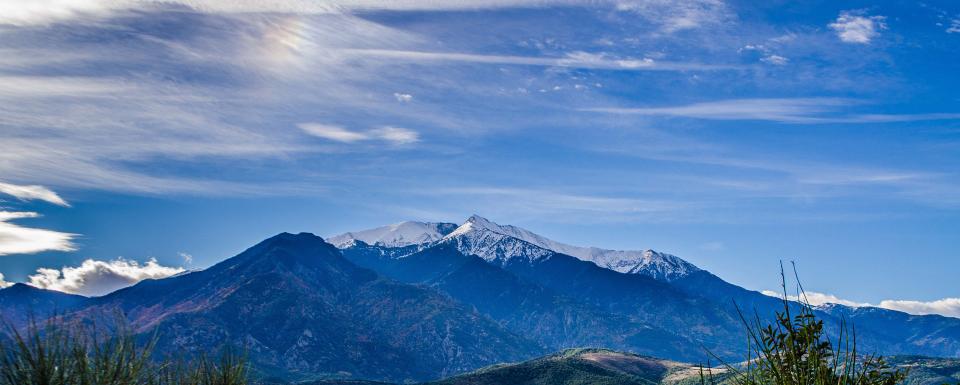 Canigó hiver © Conflent Canigo