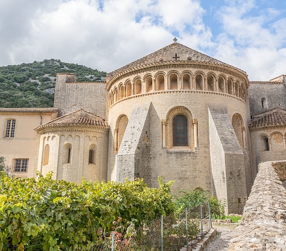 Abbaye de Gellone, St-Guilhem le Désert © G. Payen / CRTL Occitanie