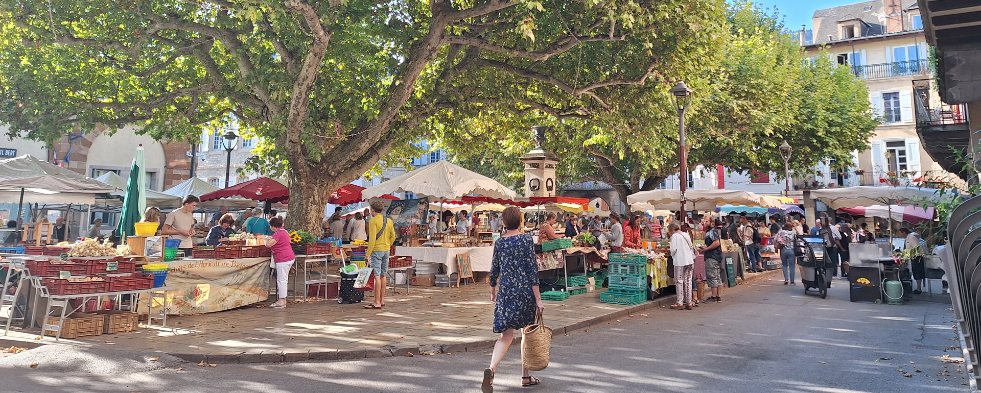 Marché de Millau © Christine Chabanette / CRTL Occitanie